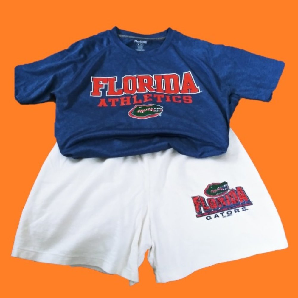 NWOT Florida Gators Shirt and Shorts
